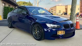 Current build of my Interlagos Blue E92 M3 [upl. by Rizas]