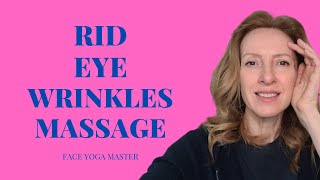 Eye Lifting Massage For Wrinkles And Eye Bags [upl. by Leela]