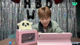 HAPPY BIRTHDAY WONJUN 🎂  WHIB Weverse LIVE SUB 241026 [upl. by Luelle]