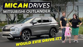 2022 Mitsubishi Outlander  Family SUV Review [upl. by Oscar]