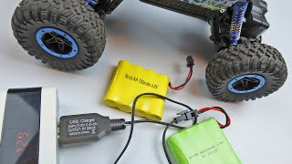 48v USB Battery Charger  Measuring RC Car Battery Charging Time [upl. by Tanny]