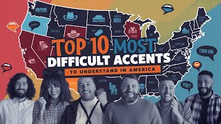 Top 10 Most Difficult Regional American Accents To Understand  Top List Show [upl. by Harwell]