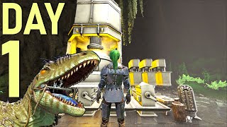 Claiming Pearl Cave SOLO On A Trio Server  Ark PvP [upl. by Adian]