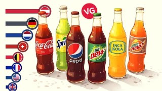 ¿Gaseosa o Refresco Países Líderes en Exportación [upl. by Dorca]