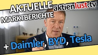 Daimler BYD Tesla Satte Dividende UND starkes Wachstum  Jürgen Schmitt  Aktienlust [upl. by Desiri]