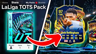 GUARANTEED LALIGA TOTS PACKS 🥳 FC 24 Ultimate Team [upl. by Eardnaed]