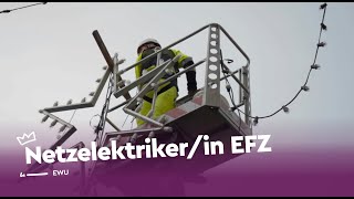 Stromexperten Netzelektrikerin EFZ  Elektrizitätswerk Uznach AG  Lehrstellenvideo  Yousty [upl. by Animar497]