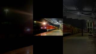 WDP4 locomotive with Express train passing throughshortvideo [upl. by Ymmik]