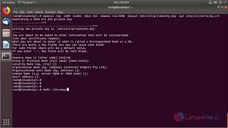 Installation SSL Certificate on UbuntuLinuxmintDebian to Secure Apache [upl. by Yelsgnik829]