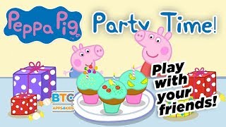 Peppa Pig Party Time  Games cakes pressies [upl. by Merrilee]