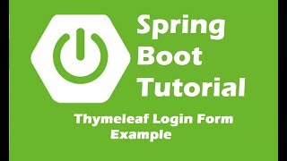 Spring Boot  Thymeleaf Login Form Example  Java Inspires [upl. by Alair139]