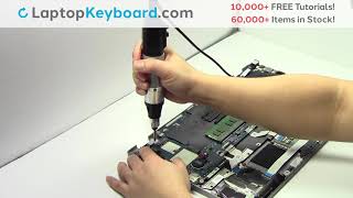 Repair Dell Latitude 5510 Laptop Keyboard amp Palmrest Dismantle E4310 E5400 E6500 NSKDG201 [upl. by Safoelc754]