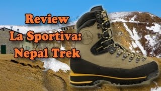 Recensione scarponi Nepal Trek  La sportiva [upl. by Ydnerb]