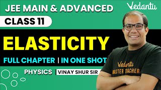 Elasticity Class 11  One Shot  JEE Main amp Advanced  Vinay Shur Sir  Vedantu JEE [upl. by Simpkins]