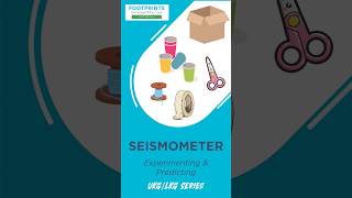 How To Make Seismometer  Experiment Activity for Kids  LKG UKG Footprints Preschool [upl. by Baird]