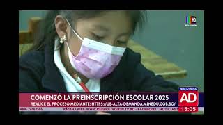 Comenzó la preinscripción escolar 2025 [upl. by Nerhe]