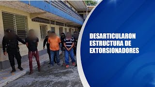 Desarticularon estructura de extorsionadores [upl. by Schoof]