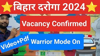 Bihar Daroga 2024 New Vacancy Strategy  Bihar Daroga Best Class  Bihar Si Routine 28 [upl. by Wennerholn]