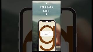 📚 10 APPS PARA LEER  Libros digitales ebooks [upl. by Coady]