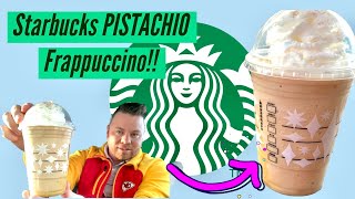 Starbucks® Pistachio Coffee Frappuccino® Blended Beverage 2021 Review  MUST OR BUST [upl. by Lanahtan]