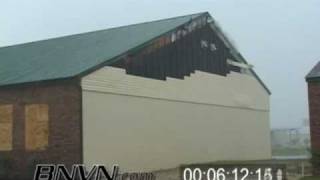 7102005 Hurricane Dennis Video  Part 11 Hurricane Eye Wall Navarre Florida [upl. by Eedolem]