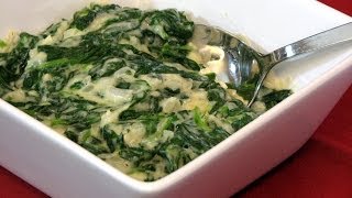 Creamed Spinach  Lynns Recipes [upl. by Gilberta380]