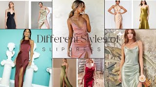 Different Styles of Slip Dresses [upl. by Nilak376]