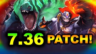 736 NEW PATCH  BIGGEST CHANGES  736 GAMEPLAY UPDATE DOTA 2 [upl. by Grunenwald]