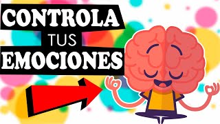 ¿Cómo CONTROLAR las EMOCIONES  8 TÉCNICAS de AUTOCONTROL  Psicología en 5 minutos Ψ [upl. by Nerua]