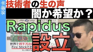 半導体エンジニアはラピダス設立をどう感じているのか？生の声聞いてみた！ [upl. by Phox]