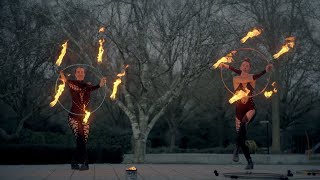 Fire Flow Art Performance 🔥 [upl. by Anelem]