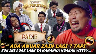 NAH INI PADIE MODE SEMI FINAL 🤣 🤣❗️ Muzikal Lawak Superstar 4  Padie  REACTION [upl. by Sackey678]