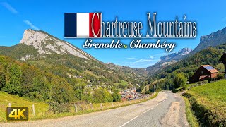 Massif de la Chartreuse France 🇫🇷 Scenic Drive from Grenoble to Chambéry Drivers View POV [upl. by Anairotciv144]