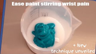 Gadget to Ease wrist pain from paint stirring [upl. by Charlton]