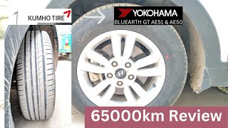 YOKOHAMA  65000 km driven Yokohama BlueEarth AE50 amp AE51 Hyundai Creta  Long Term Review [upl. by Eenehs190]