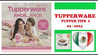 CATALOGO TUPPERWARE TUPPER TIPS 2  2024 de México [upl. by Nema928]