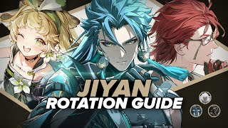 JIYAN ROTATION GUIDE  Best Rotation for Jiyan Mortefi and Verina TEAM  TOWER OF ADVERSITY 6 STARS [upl. by Klemperer]