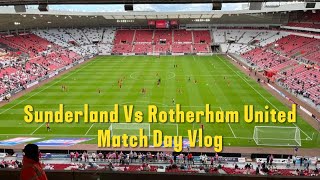 Sunderland 21 Rotherham United Vlog  202324 [upl. by Oswell]