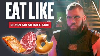 Everything ShangChi star Florian Munteanu Ate to Get Absolutely MASSIVE  Eat Like  Mens Health [upl. by Aneekal]