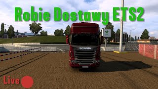 Live🔴Robię dostawy w ETS2 [upl. by Adnot]