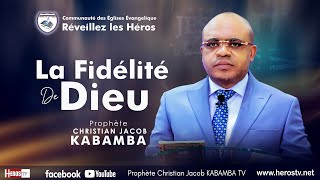 La fidélité de Dieu Culte du Dimanche 07012024 PROPHETE DES NATIONS CHRISTIAN JACOB KABAMBA [upl. by Nosnibor]