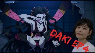 Miyuki Sawashiro Voice Acting Daki  Episode 4 [upl. by Nollahp]