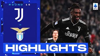 JuventusLazio 30  Kean strikes twice in decisive Juve win Goals amp Highlights  Serie A 202223 [upl. by Anirtac]