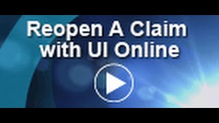 Reopen A Claim With UI Online [upl. by Lyrak776]