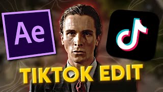 HOW TO Make HARD TikTok Edits I After Effects Beginner Tutorial [upl. by Arrat]