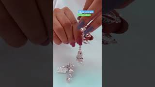 New designer silver saree pin with 70 discount on instant first ordersareepinshorts ytshorts [upl. by Adaval594]