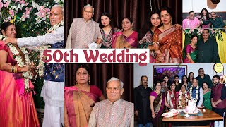 50th Wedding Anniversary  Golden Jubilee  Grandparents  Wedding 50thanniversary goldenjublee [upl. by Pierpont915]