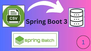 Load CSV to Database Using Spring Batch  Spring Batch in Spring Boot 3  kbtutorials [upl. by Macario]