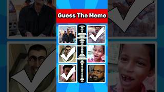 Can you Guess the Meme Song 🎵 shorts memes guess quiz [upl. by Diraf706]