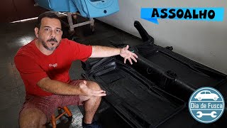 TRATAMENTO E PREVENÇÃO NO ASSOALHO E CHASSI DO FUSCA [upl. by Frasch]